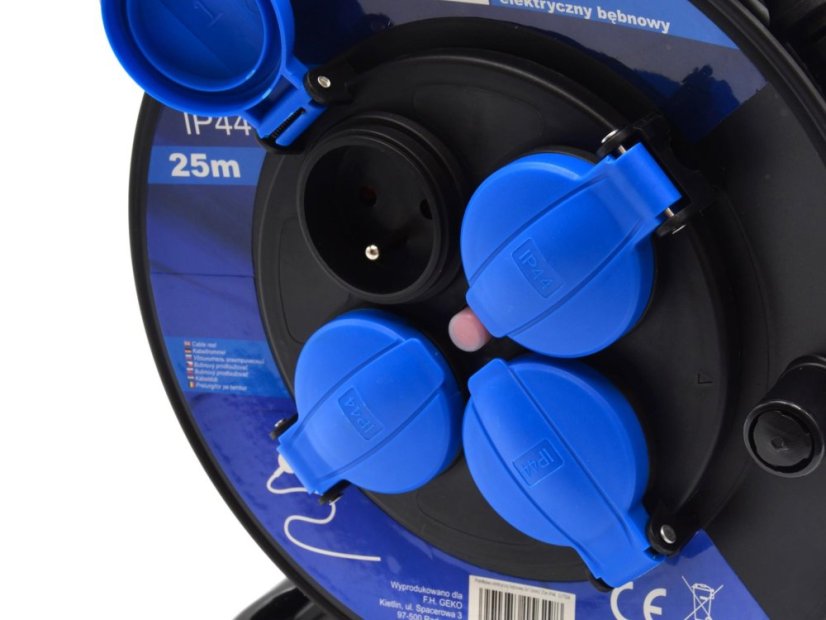 Hosszabbító kábeldob 3x1,5mm2 25m G17504