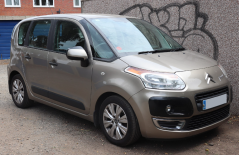 Könyöktámasz Citroën C3 Picasso - Armster 2, fekete, öko-bőr