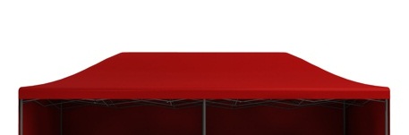 Sátortető piros 3x6 m SQ/HQ/EXQ