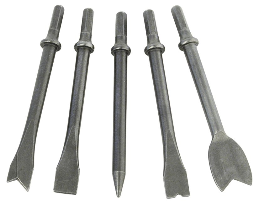 Vésőkészlet pneumatikus kalapácshoz 175mm AD-520