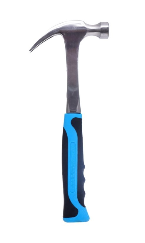 Geschmiedeter Zimmermannshammer, massiv – monolithisch, 450 g, TA1430