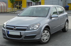 Opel Astra H naslon za roke - Armster 2, črn, eko usnje