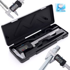 Calibru electronic glisant, afișaj LCD 0-150 mm + carcasă TA4101
