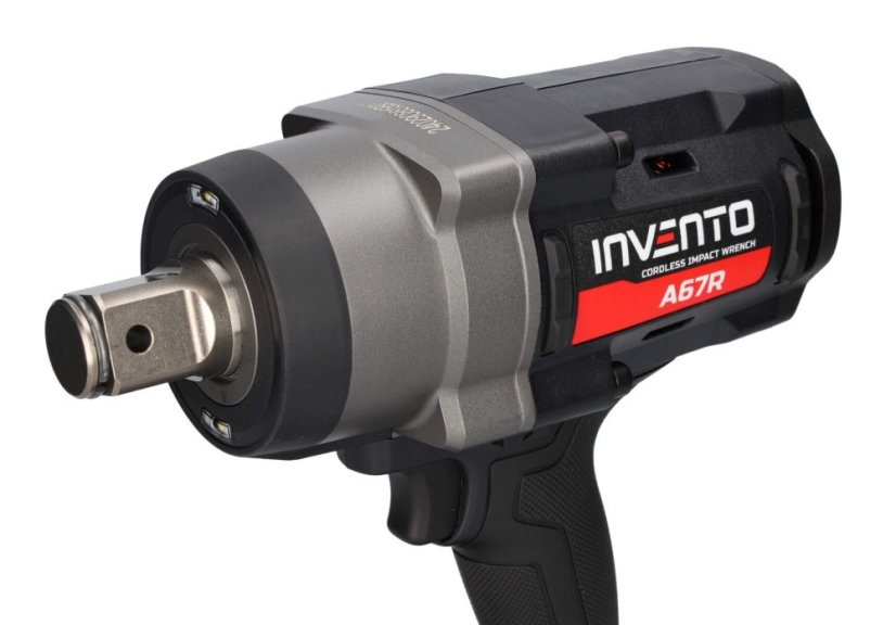 Akumulatorski udarni ključ 18 V 2400 Nm + 2x4,0 Ah baterije A67R 1"