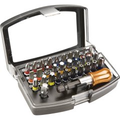 Bit-készlet beállítóval, 32 db-os készlet 06-106
