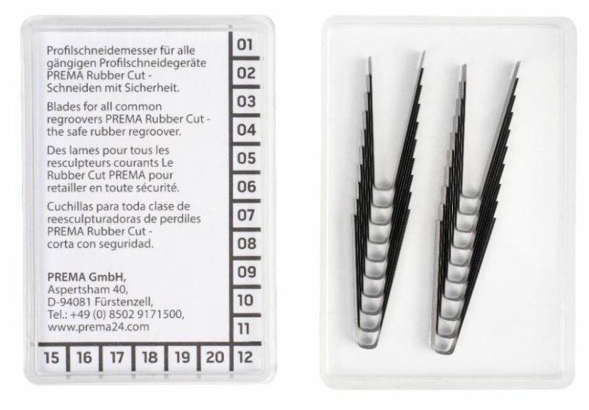 Nož za rezanje W Fix 1, za PREMA rezač uzoraka 3-4 mm, 20 KOM.