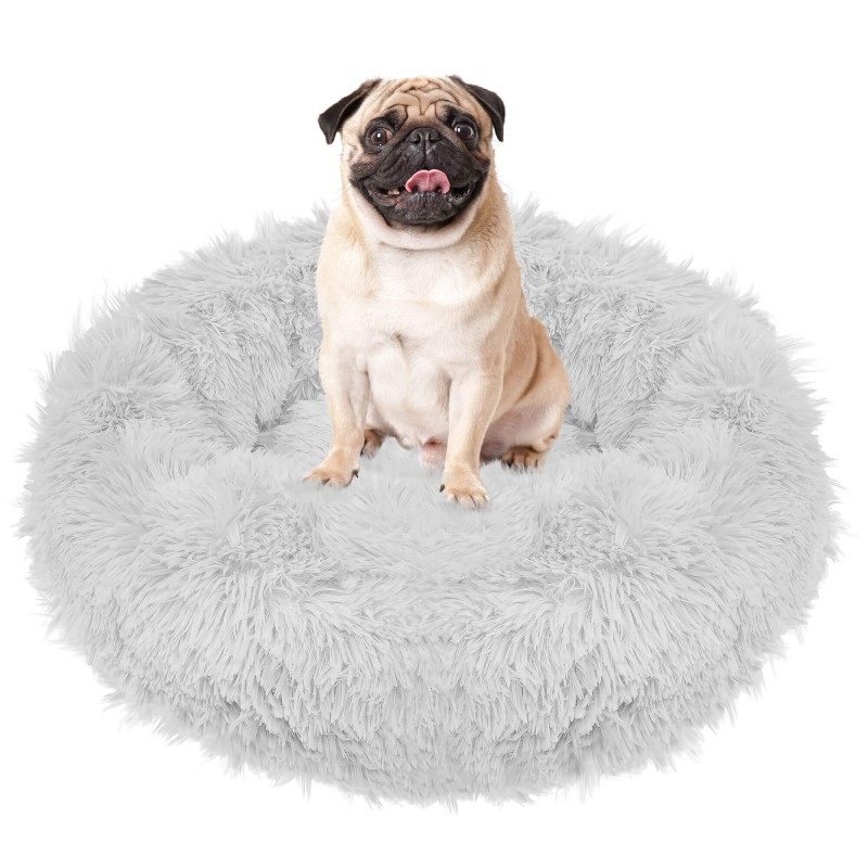 Hundebett 60cm Hellgrau Nero