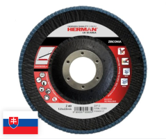 Disc lamelar LR-10 Arie 125mm / P60 / zirconiu