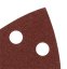 Velcro brusni papir, željezo 102 x 152 mm, P120, 5 kom, s 11 rupa 58T304