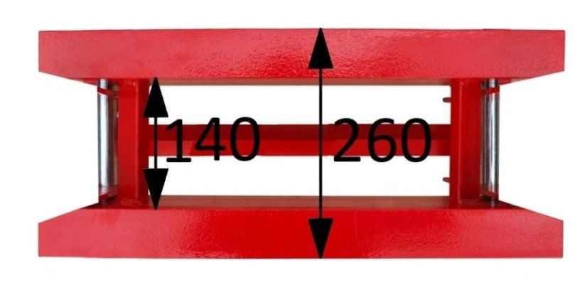 Hidraulikus prés 30t, hidraulikus-pneumatikus szivattyú MT-1307