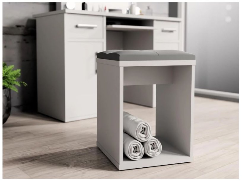 Hocker Modern elegance White