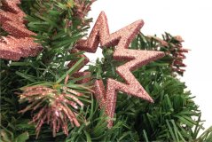 Vianočná ikebana 60cm Pink