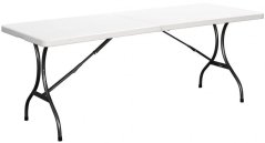 Összecsukható catering asztal 240cm White