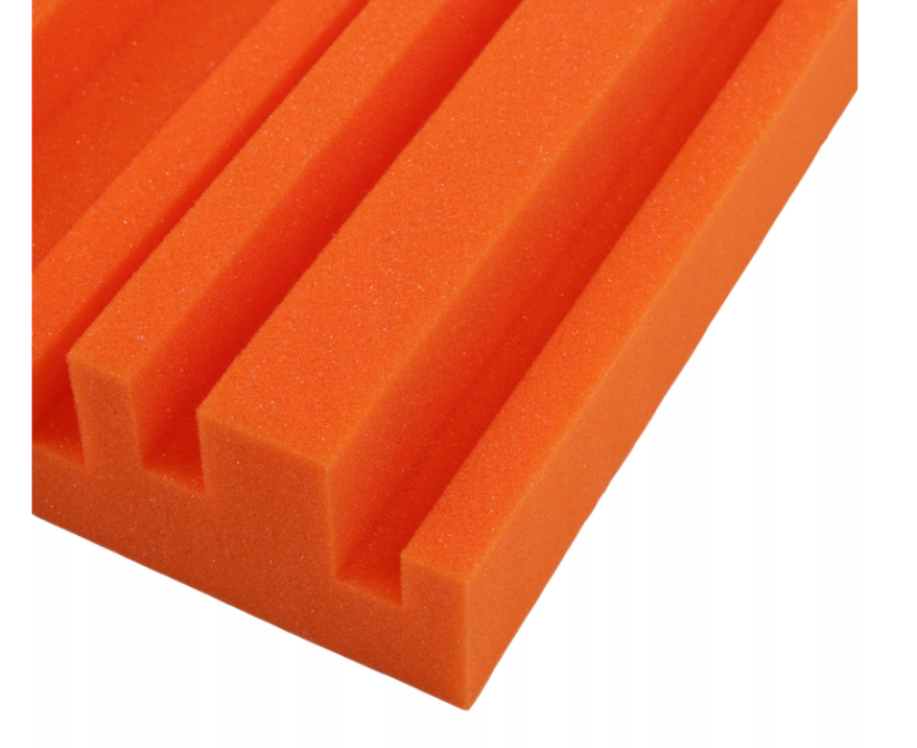 Akustický panel Equalizer 50x50cm, tloušťka 7cm, červený