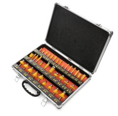 Frezele profilate pentru lemn cu rulmenți, 35 buc. TA4002