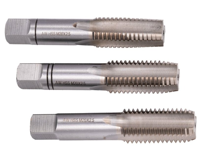 Menetfúró M20x2,50mm HSS M2 3darab