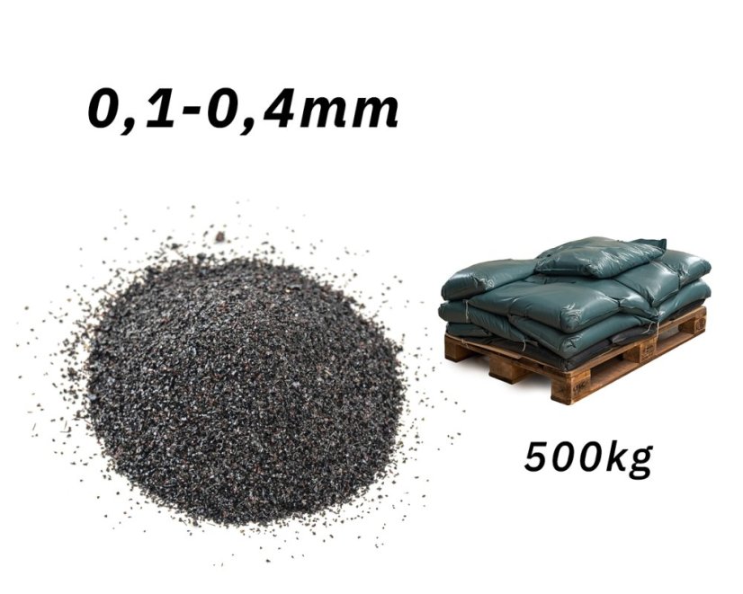 Abrazivno sredstvo za pjeskarenje 0,1-0,4 500kg