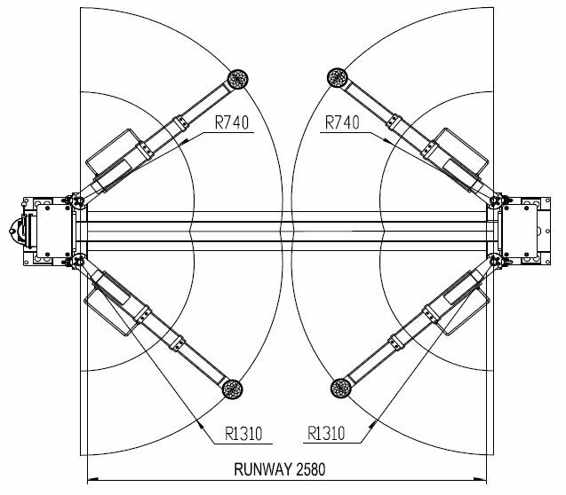 Doppelsäulenhebezeug 400V EL240 4T