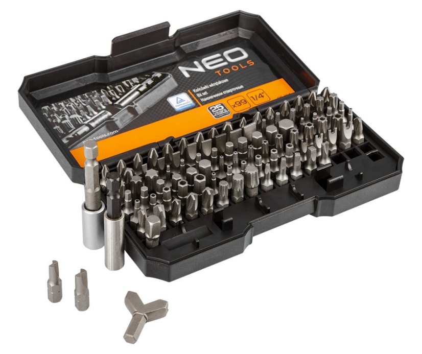 Bitsatz mit Einstellgerät, 99-teiliger Satz 06-104