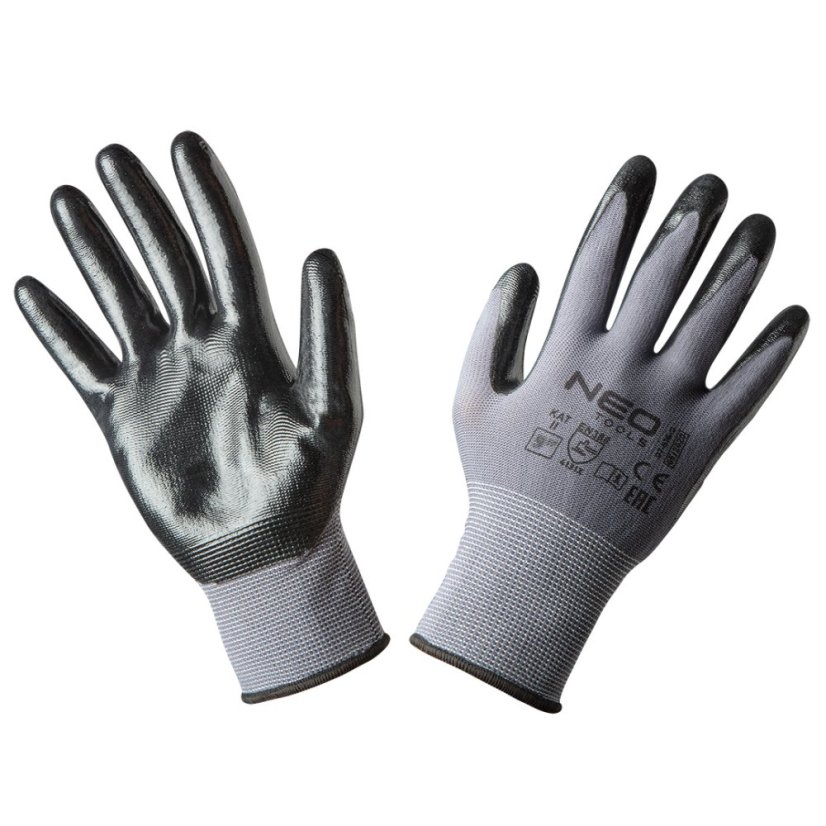 Arbeitshandschuhe, Nylon mit Nitrilbeschichtung, 4131X, Größe 9 97-616-9