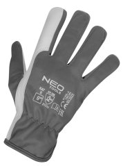 Pracovní rukavice, 2122X, kozí kůže, velikost 8", CE 97-656-8