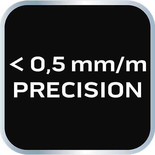 Aluminium-Wasserwaage S 300, 3 Flaschen, 180 cm 71-137