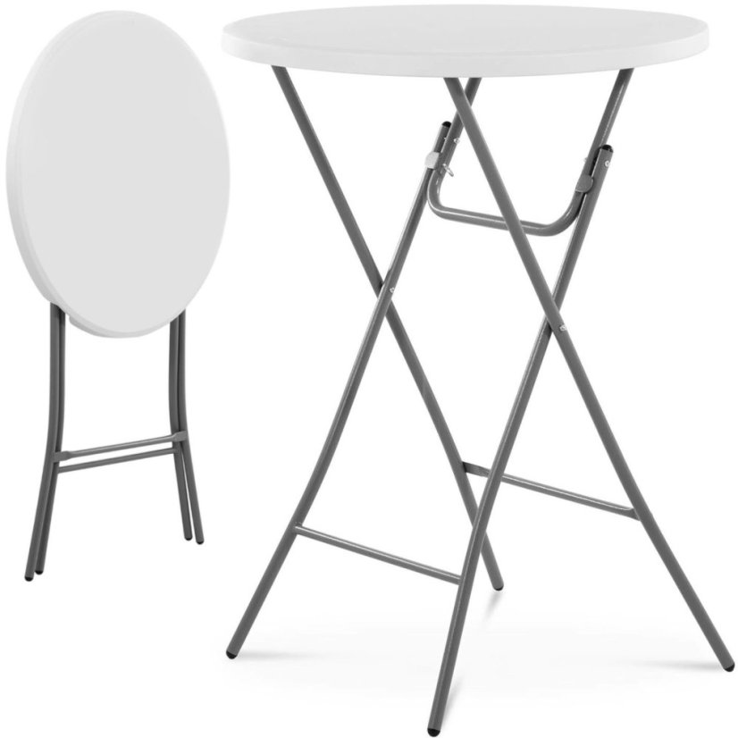 Stol za catering 80 cm bijeli