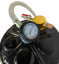 Ölablass mit 80L Tank mit Trichter