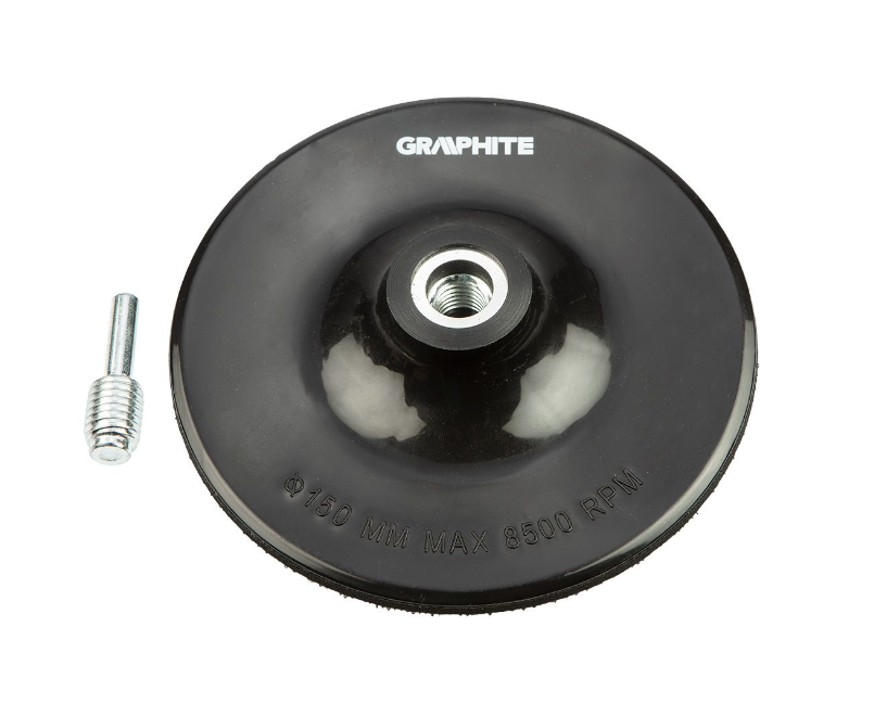 Rugalmas tárcsa tépőzárral 150 mm x M14 + orsó 55H929