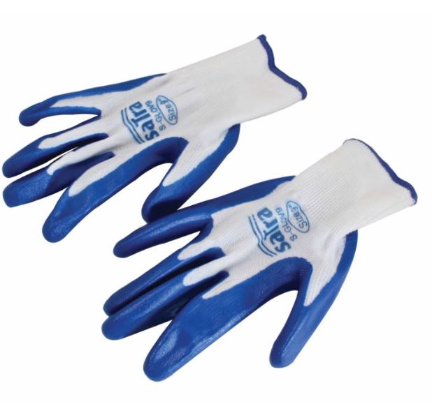 Nitril bevonatú vedőkesztyű 10-es méret S-GLOV10