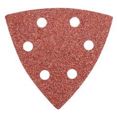 Șmirghel Delta cu Velcro 93 x 93 mm K 40, 5 buc, cu găuri 55H763