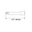 Adapter glave 1/4", 150 mm 08-254
