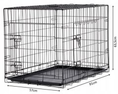 Ă–sszecsukhatĂł ketrec 91x57x63,5cm