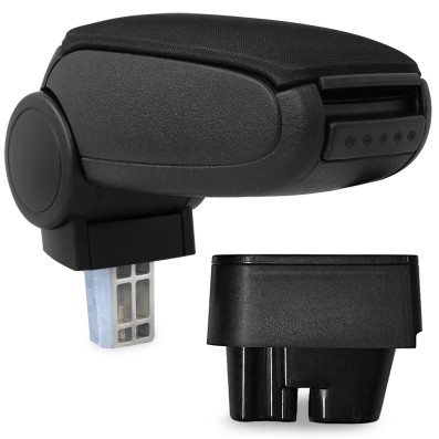 Armlehne Peugeot 207 SW CC, schwarz, Stoffbezug