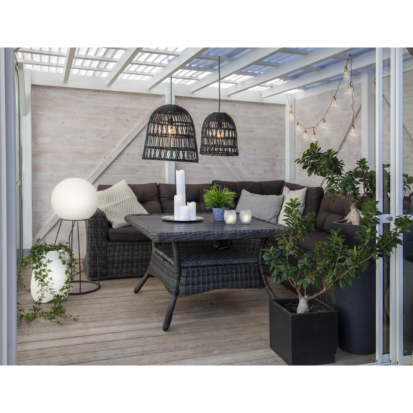 Dekorační LED girlanda WOW na venku, 3,6m, žlutá