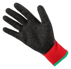 Munkakesztyű, poliészter, latex bevonattal (krincle),3121X, 8-as méret 97-645-8