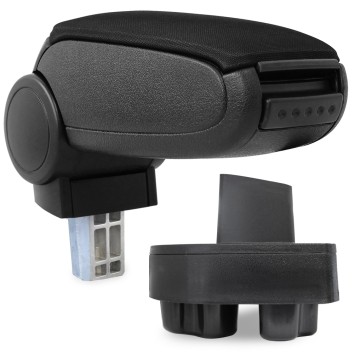 Armlehne Opel CORSA C, schwarz, Stoffbezug