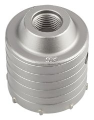 Kronenbohrer für Mauerwerk 65 mm mit SDS+ Adapter und Pilotbohrer 55H321