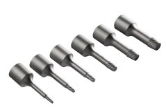 3/8' set izvlakača nazubljenih vijaka, 6 kom 09-605