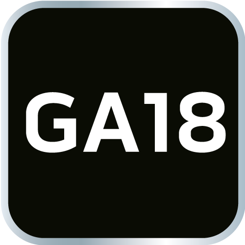 Verzinkte Nägel für Druckluftklammergeräte (14-570), GA18, Typ 300 (F), Länge 30 mm, 4000 14-654