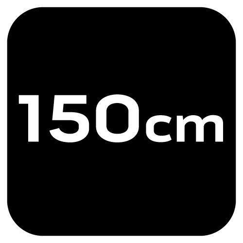 Aluminijska libela S 400, 3 bočice, 2 ručke, 150 cm 71-146