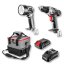 Akku-Elektrowerkzeug-Set: Bohrschrauber, Taschenlampe, Tasche, Akku Energy+ 18 V, Li-Ion 2,0 Ah, Ladegerät 58G016