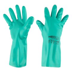 Vegyszerálló nitril kesztyű, 9-es méret 97-695-9