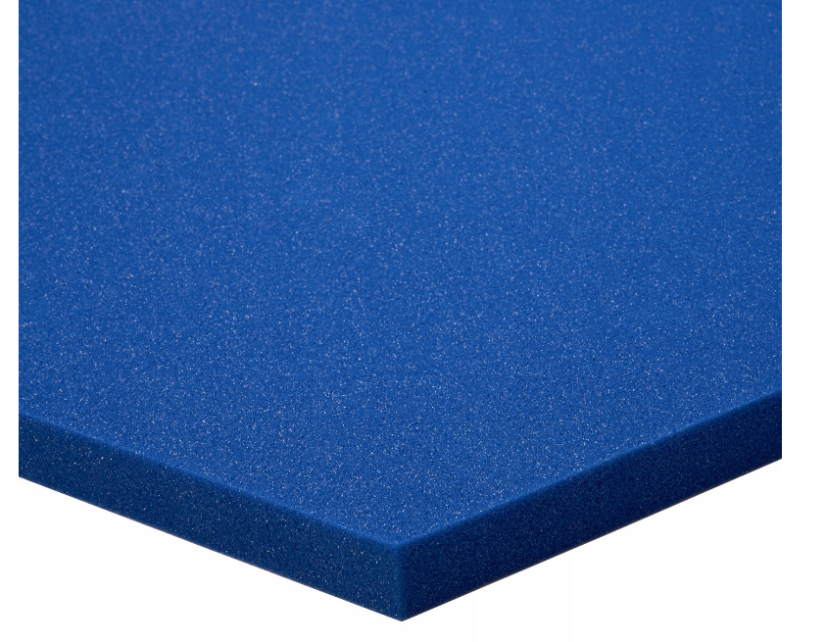 Akustický panel Hexagon 50x50cm, tloušťka 5cm, modrý
