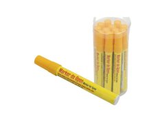 Gumiabroncsjelölő - vízálló, olajjelző sárga, kerek 2,5mm, 12db