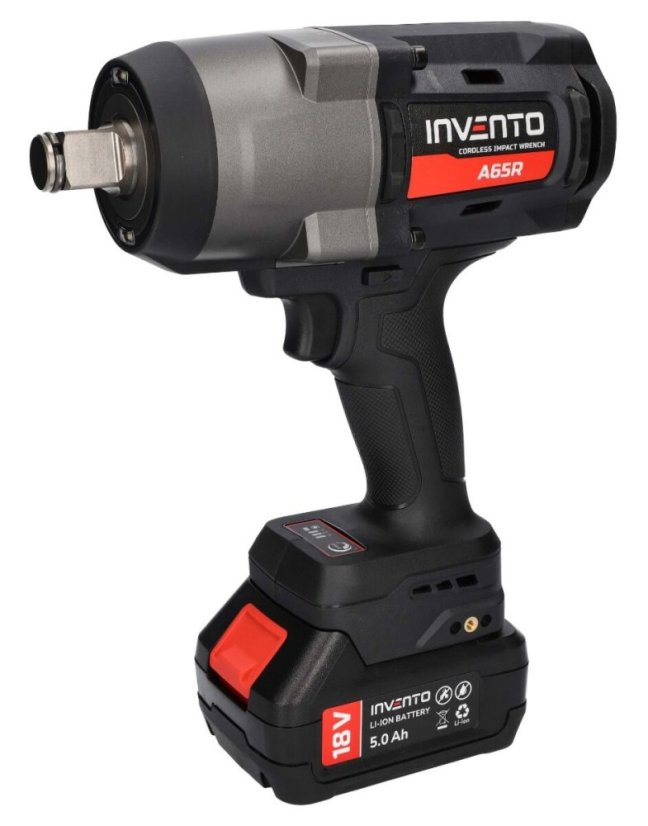 Akkuschlagschrauber 18V 1980 Nm + 2x4.0 Ah Akku A65R 3/4"