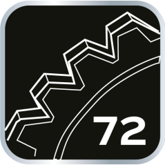 Dvojni obročni ključ, z rogom, dolg, 14 mm 09-364