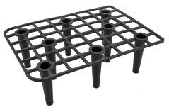 Sada nástrojů na obkládání: nádoba s mřížkou a rolemi 24 l, hladítko s gumou, hladítko s měkkou pěnou 50-254