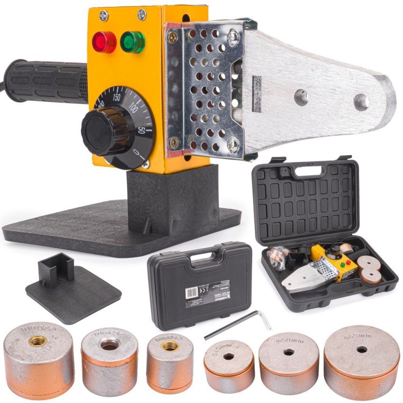 POLYFUSION KUNSTSTOFFSCHWEISSGERÄT. ROHR 1500W 9STÜCK PM-ZGP-1500T2