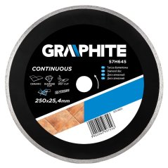 Dijamantni disk, 250 x 25,4 mm, kontinuirani rub 57H645